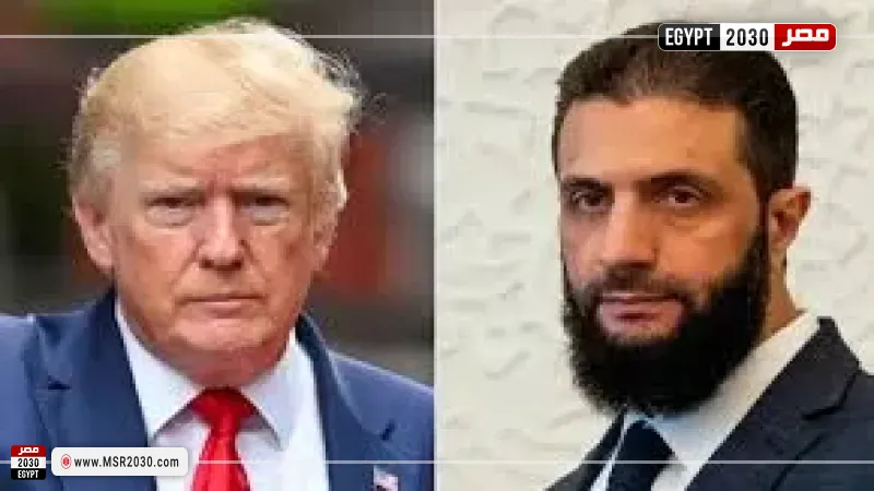 ترامب وأحمد الشرع