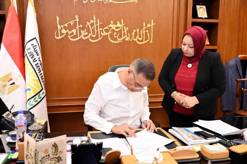 محافظ جنوب سيناء يعتمد تنسيق المرحلة الأولى للقبول بالصف الأول الثانوي العام والفني للعام الدراسي 2026/2027