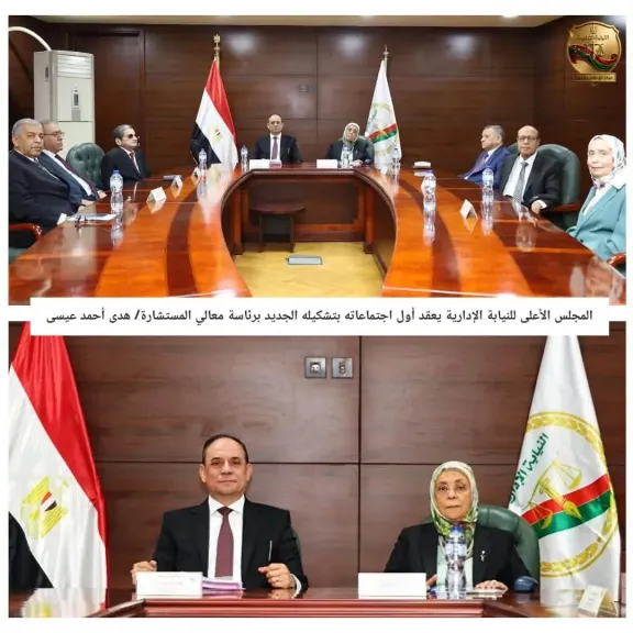 المجلس الأعلى للنيابة الإدارية يعقد أول اجتماعاته بتشكيله الجديد 