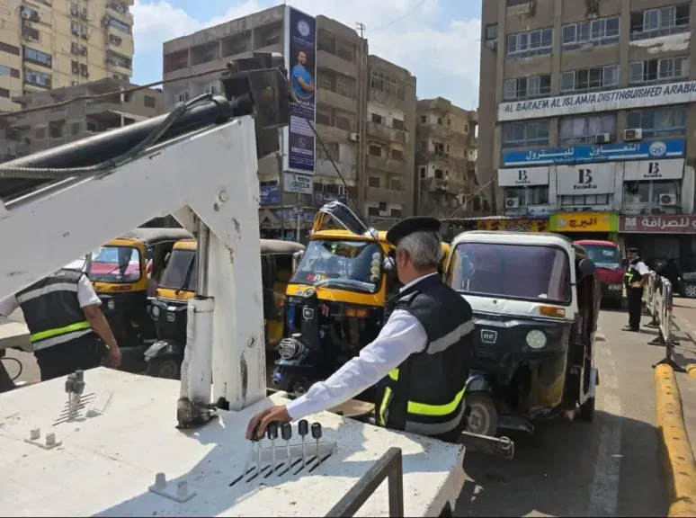 قوات المرور تضبط مخالفين 