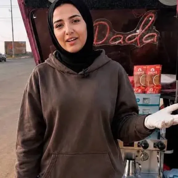 هدير بائعة الشاي المجني عليها 