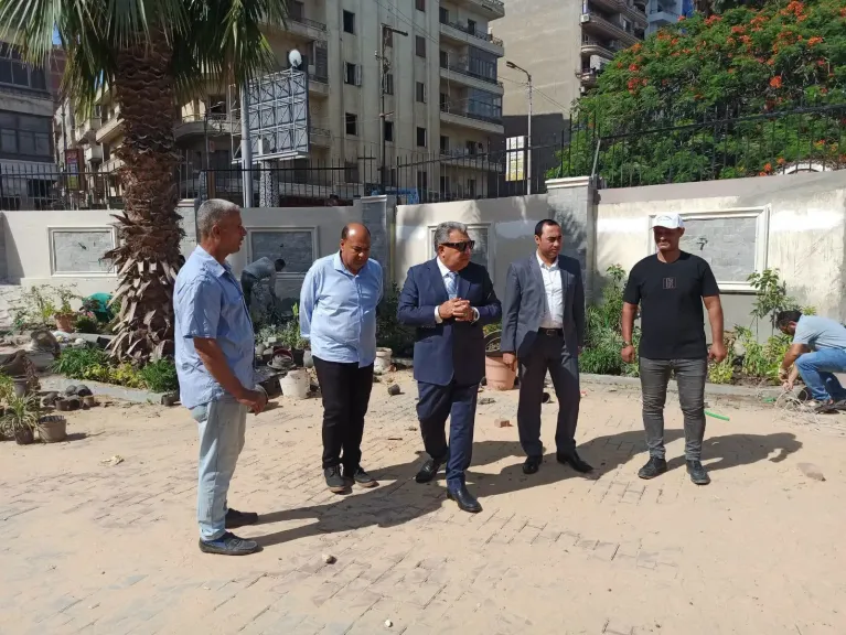 جانب من جولة محافظ الدقهلية