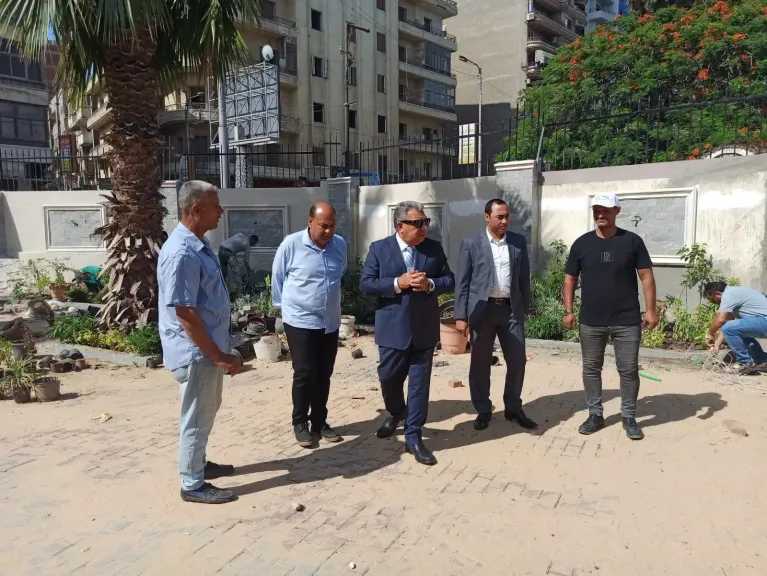 محافظ الدقهلية يتفقد أعمال التطوير الجارية بقصر ثقافة المنصورة