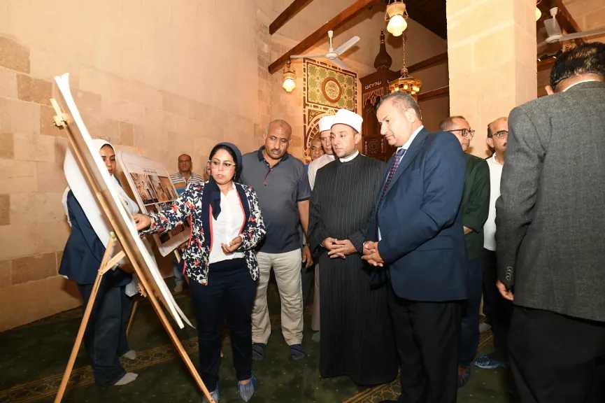 الأعلى للآثار يفتتح مشروع ترميم مسجد محمد بك الصغير بمصر القديمة