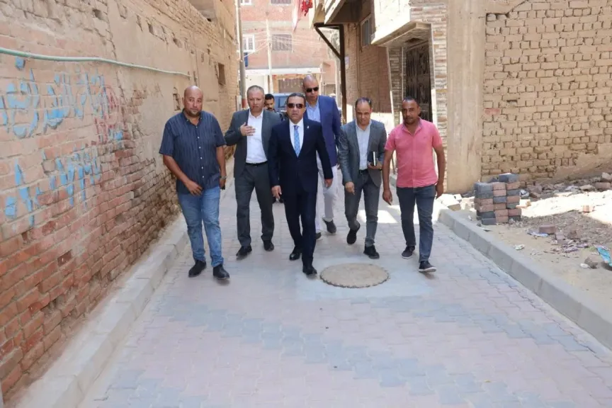 جانب من جولة محافظ المنوفية