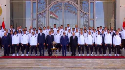 وزير الرياضة: تكريم الرئيس السيسي للمنتخب اليوم رسالة مهمة لشباب مصر
