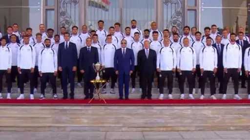 الاتحاد المصري لكرة القدم يتوجه بالشكر والتقدير إلى... الاتحاد المصري لكرة القدم يتوجه بالشكر والتقدير إلى فخامة الرئيس عبد الفتاح السيسي