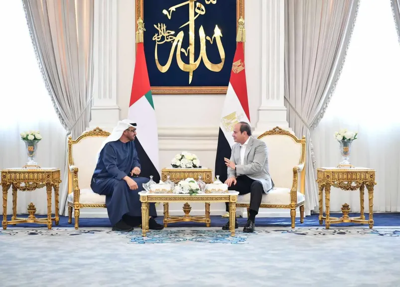 السيسي ونظيره الإماراتي