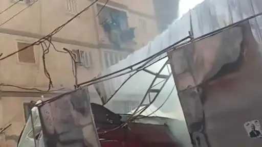 السيطرة على حريق هائل داخل مخزن بلاستيك وخردة... السيطرة على حريق هائل داخل مخزن بلاستيك وخردة بالإسكندرية