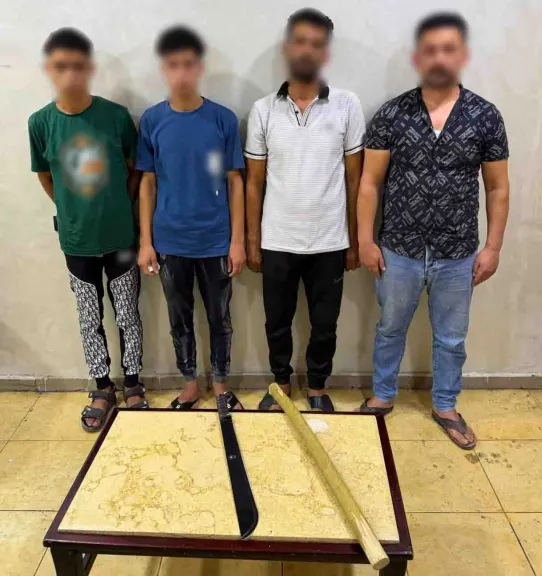 المتهمين 