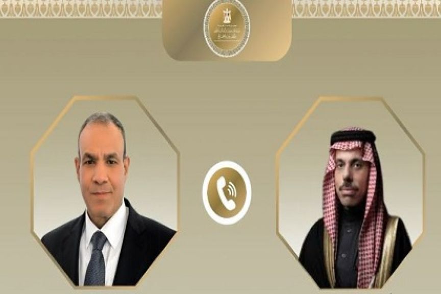 وزير الخارجية ونظيره السعودي