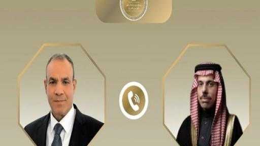 وزير الخارجية ونظيره السعودي يجددان إدانتهما للاعتداءات الإيرانية المتكررة التي استهدفت عددا من الدول العربية
