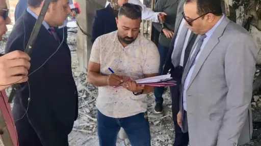 بعد حريق عقار طريق أسيوط – سوهاج.. النيابة الإدارية تأمر بفحص التراخيص والسلامة الإنشائية