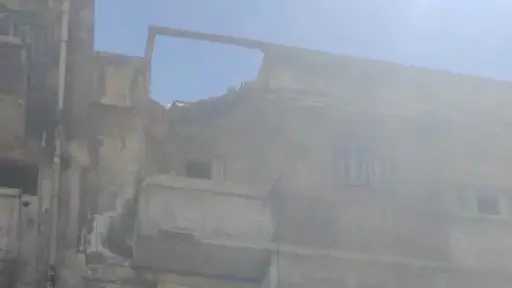 سقوط أجزاء من عقار في الورديان بالإسكندرية دون إصابات