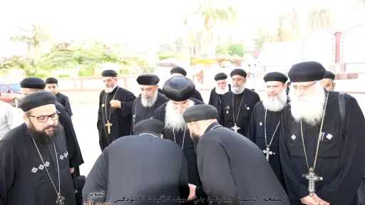 الأنبا غبريال يترأس القداس الإلهي في مؤتمر خدام... الأنبا غبريال يترأس القداس الإلهي في مؤتمر خدام إيبارشية بني سويف السنوي