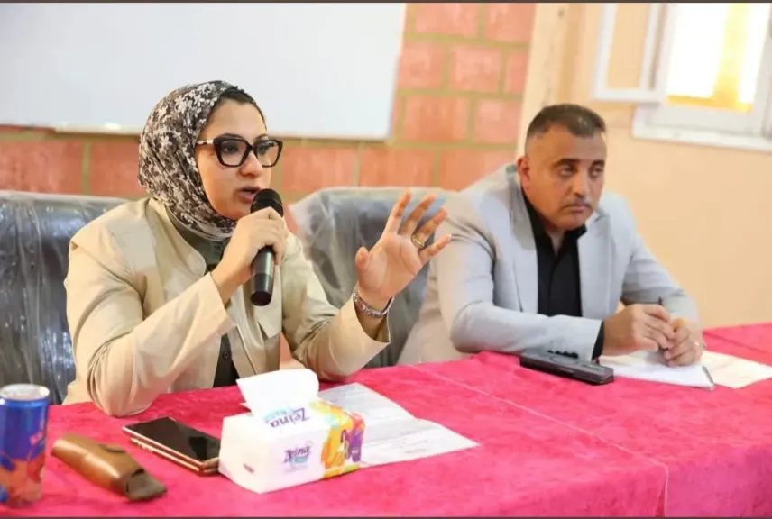 جانب من اللقاء 