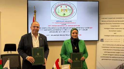 وزارة الكهرباء تخطط لتنفيذ مشروع جديد لخط نقل... وزارة الكهرباء تخطط لتنفيذ مشروع جديد لخط نقل هوائي جهد 500 كيلوفولت مع انتلجنت جلوب