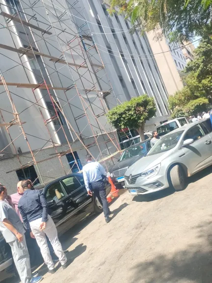 حريق مستشفى 