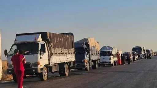 سوريا.. اكتمال عودة نازحي عفرين من الحسكة بوصول... سوريا.. اكتمال عودة نازحي عفرين من الحسكة بوصول ألف عائلة