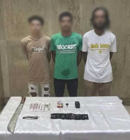 حبس 3 متهمين بالاتجار في المخدرات بحلوان بعد ضبطهم عقب تداول فيديو على مواقع التواصل