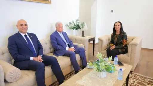 وزيرة التضامن تلتقي مستشار رئيس الجمهورية للتنمية المحلية... وزيرة التضامن تلتقي مستشار رئيس الجمهورية للتنمية المحلية ورئيس جامعة مدينة السادات