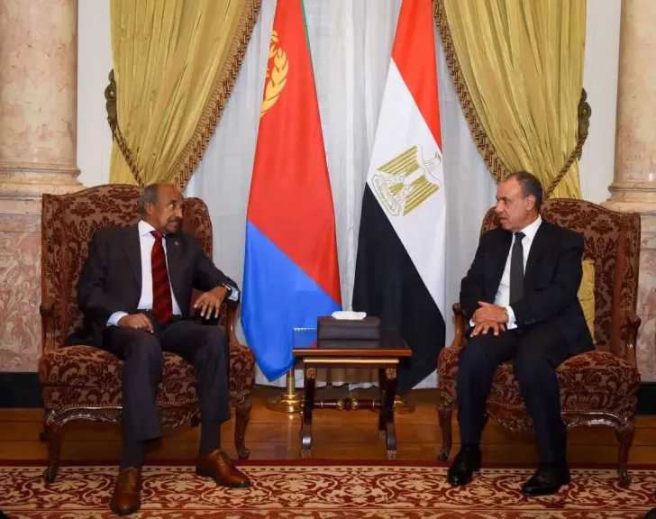 وزير الخارجية يستقبل نظيره الإريتري لتعزيز الشراكة الاستراتيجية وتنسيق المواقف إزاء القضايا الإقليمية