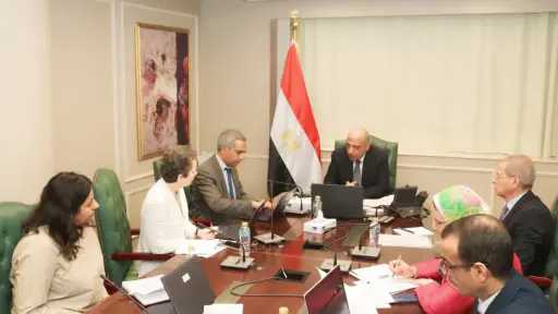 وزير الكهرباء يتابع مقترحات صندوق ضمانة مالية لمشروعات... وزير الكهرباء يتابع مقترحات صندوق ضمانة مالية لمشروعات الطاقة مع وفد البنك الدولي