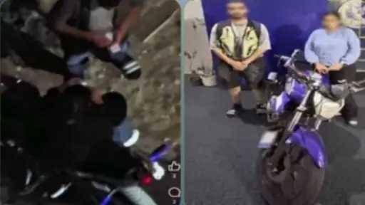 ضبط شاب وفتاة ظهرا في فيديو متداول أثناء... ضبط شاب وفتاة ظهرا في فيديو متداول أثناء تعاطي الحشيش أعلى دراجة نارية بالإسكندرية