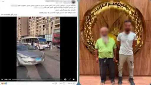 ضبط طرفي مشاجرة بين قائدي «ميني باص» بسبب... ضبط طرفي مشاجرة بين قائدي «ميني باص» بسبب أولوية المرور في النزهة