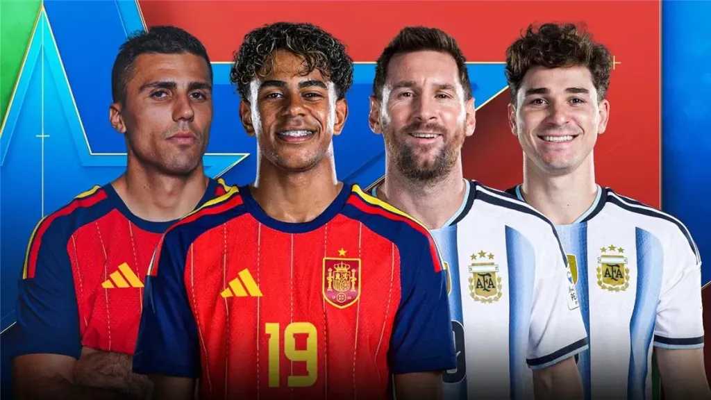 بث مباشر مباراة الأرجنتين وإسبانيا اليوم في نهائي كأس العالم 2026