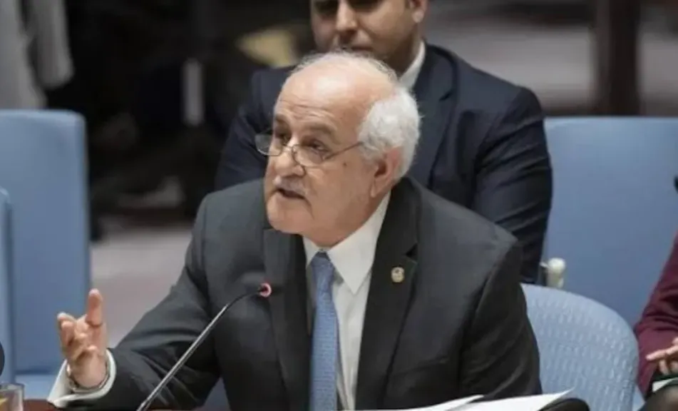 مندوب فلسطين بالأمم المتحدة