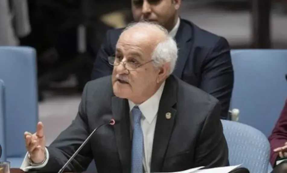 مندوب فلسطين الدائم بالأمم المتحدة: نتنياهو لعب دورا كبيرا في تأجيج الحروب بالخليج ولبنان