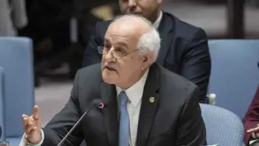 مندوب فلسطين الدائم بالأمم المتحدة: نتنياهو لعب دورا... مندوب فلسطين الدائم بالأمم المتحدة: نتنياهو لعب دورا كبيرا في تأجيج الحروب بالخليج ولبنان