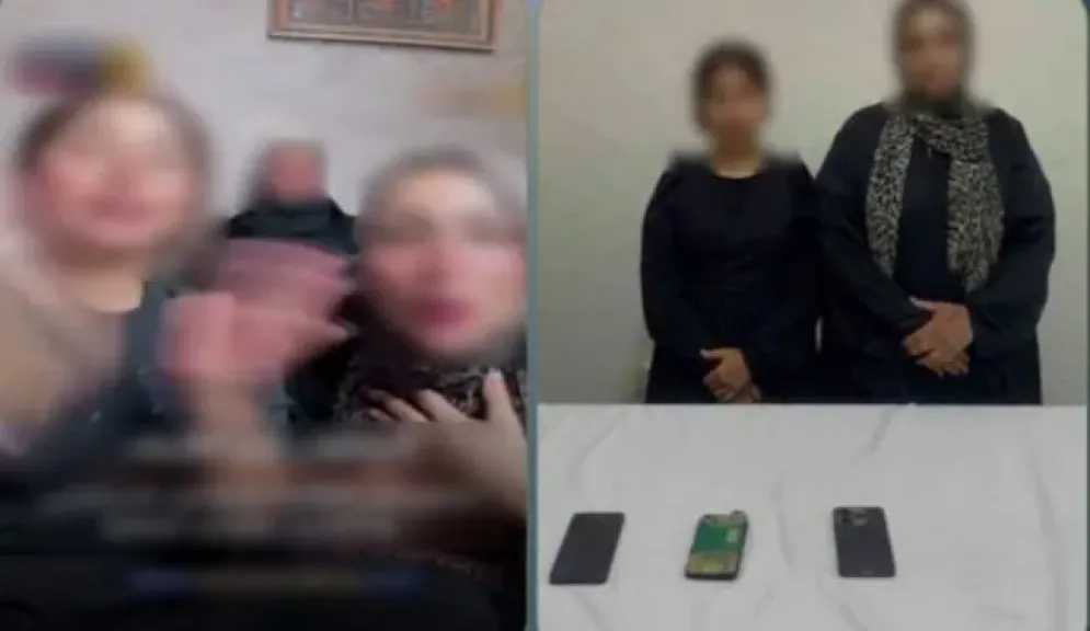 ضبط أم وابنتها لاتهامهما باستغلال البث المباشر على مواقع التواصل لتحقيق أرباح مالية