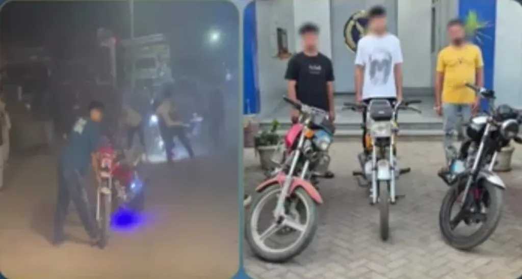 ضبط 3 أشخاص بعد استعراضهم بالدراجات النارية وتعريض حياة المواطنين للخطر في المنوفية