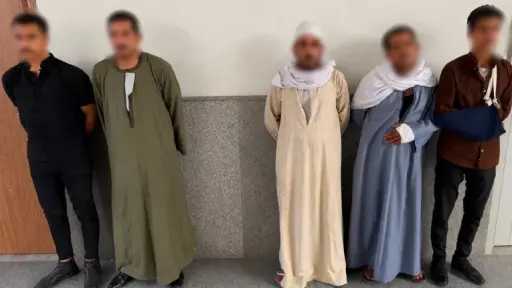 ضبط 5 أشخاص بعد مشاجرة بالعصي في أسيوط... ضبط 5 أشخاص بعد مشاجرة بالعصي في أسيوط بسبب خلافات الجيرة ولهو الأطفال