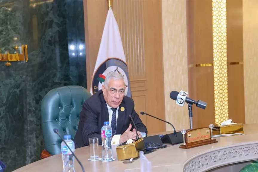 النائب العام يستعرض أمام وفد البرلمان الأوروبي جهود النيابة العامة في حماية حقوق الإنسان