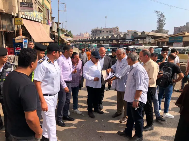 محافظ الدقهلية يتفقد أعمال تطوير ميدان سندوب بالمنصورة