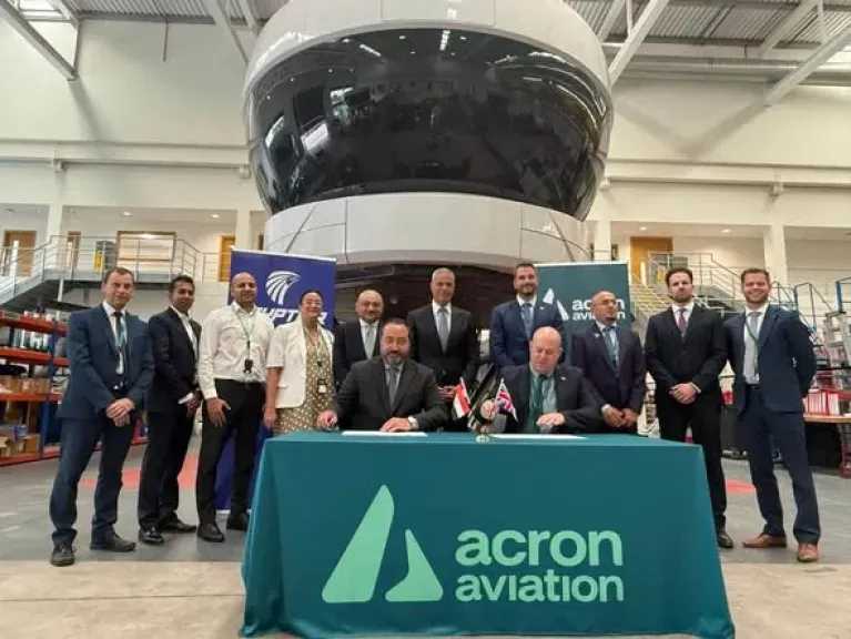 أكاديميه مصر للطيران للتدريب تتعاقد على شراء أحدث جهاز محاكاة للإيرباص A320neo