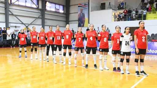 منتخب مصر للناشئات يهزم المغرب في بطولة أفريقيا... منتخب مصر للناشئات يهزم المغرب في بطولة أفريقيا للكرة الطائرة بالإسكندرية