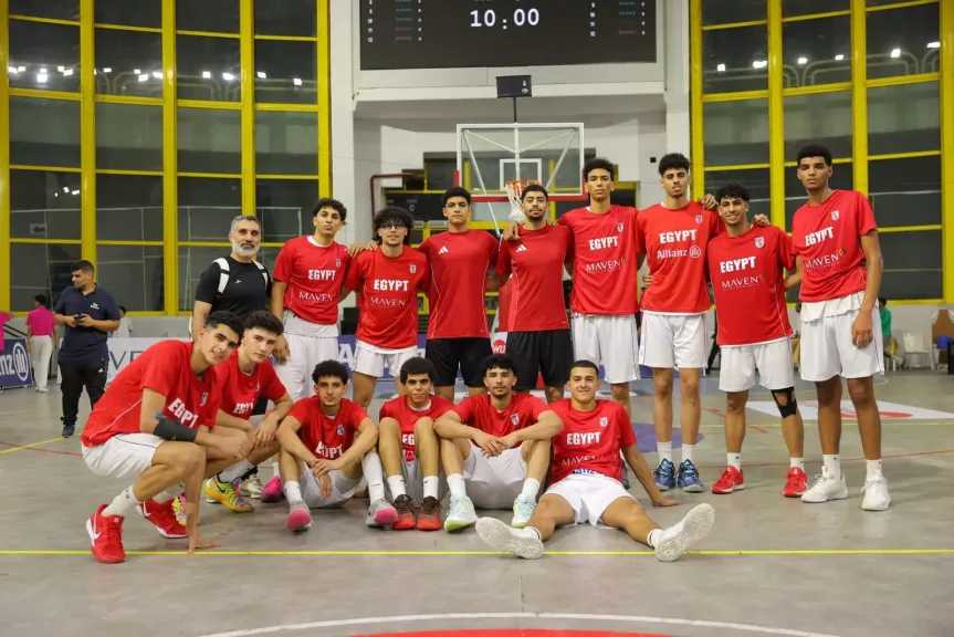 منتخب الناشئين يفوز على تنزانيا في مستهل مشواره بتصفيات الأفروباسكت تحت 18 عامًا
