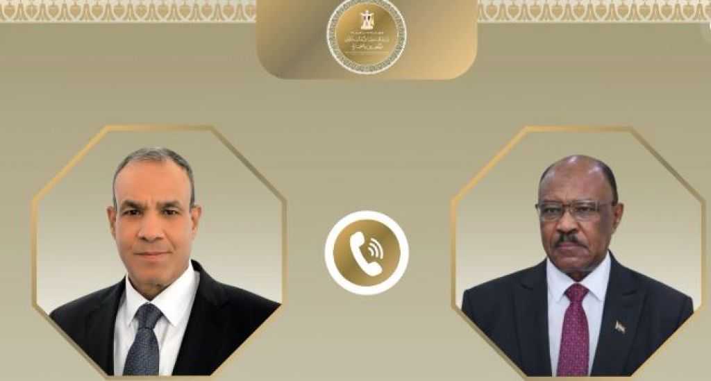 وزير الخارجية يبحث مع نظيره السوداني سبل تعزيز العلاقات الثنائية وتطورات الأوضاع في السودان