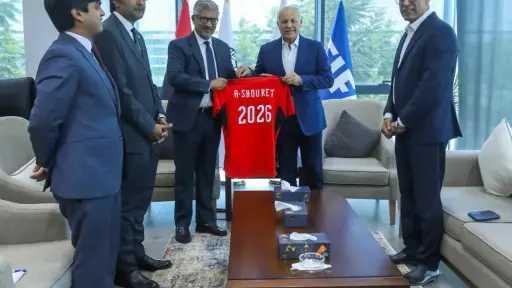 هاني أبو ريدة يستقبل السفير الباكستاني في مصر..... هاني أبو ريدة يستقبل السفير الباكستاني في مصر.. اعرف السبب