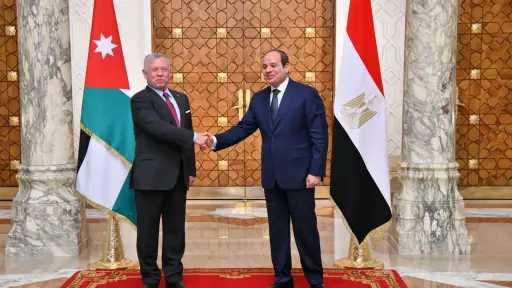 الرئيس السيسي: أمن الأردن جزء لا يتجزأ من... الرئيس السيسي: أمن الأردن جزء لا يتجزأ من الأمن القومي المصري