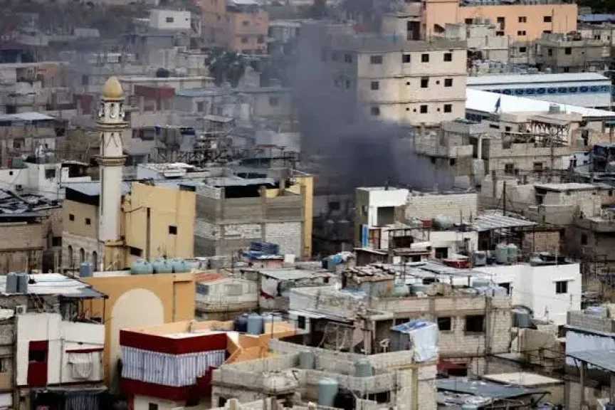 استشهاد شخص إثر إطلاق نار بمخيم عين الحلوة للاجئين الفلسطينيين جنوب لبنان