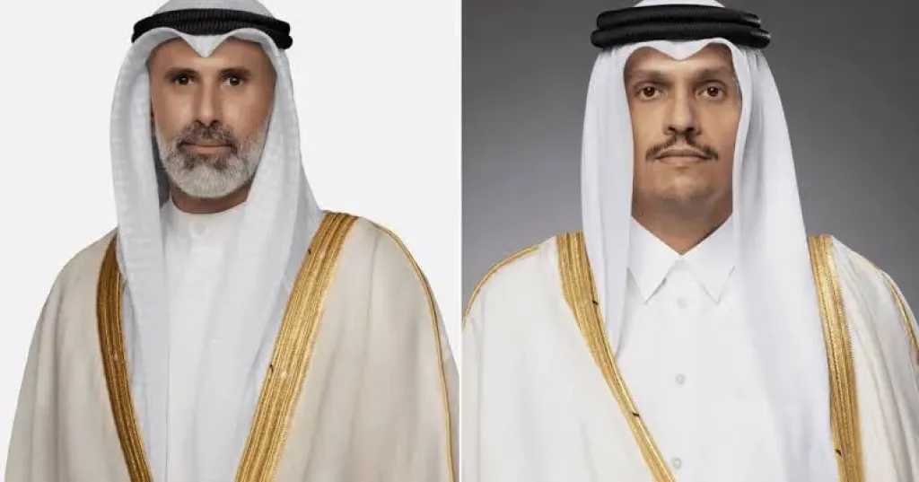 رئيس وزراء قطر ووزير خارجية الكويت يبحثان هاتفيا التطورات الإقليمية وخفض التصعيد