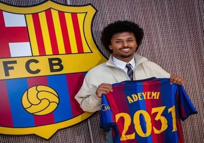 كريم أديمي: حلمي مع برشلونة التتويج بدوري أبطال أوروبا.. ولست خائفًا من المنافسة مع لامين يامال