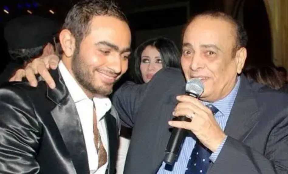 وفاة والد تامر حسني