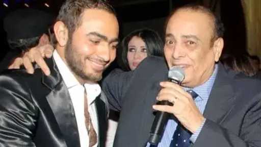 وفاة والد تامر حسني وفاة والد تامر حسني