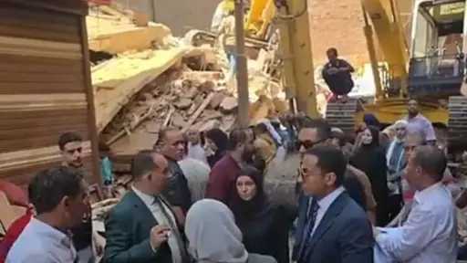 النيابة الإدارية تباشر التحقيقات في انهيار عقار زفتى... النيابة الإدارية تباشر التحقيقات في انهيار عقار زفتى بالغربية ووفاة 4 أشخاص